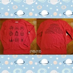 Kid's Sweater brand Gap sizes L (10) and XL (12) color red. New.